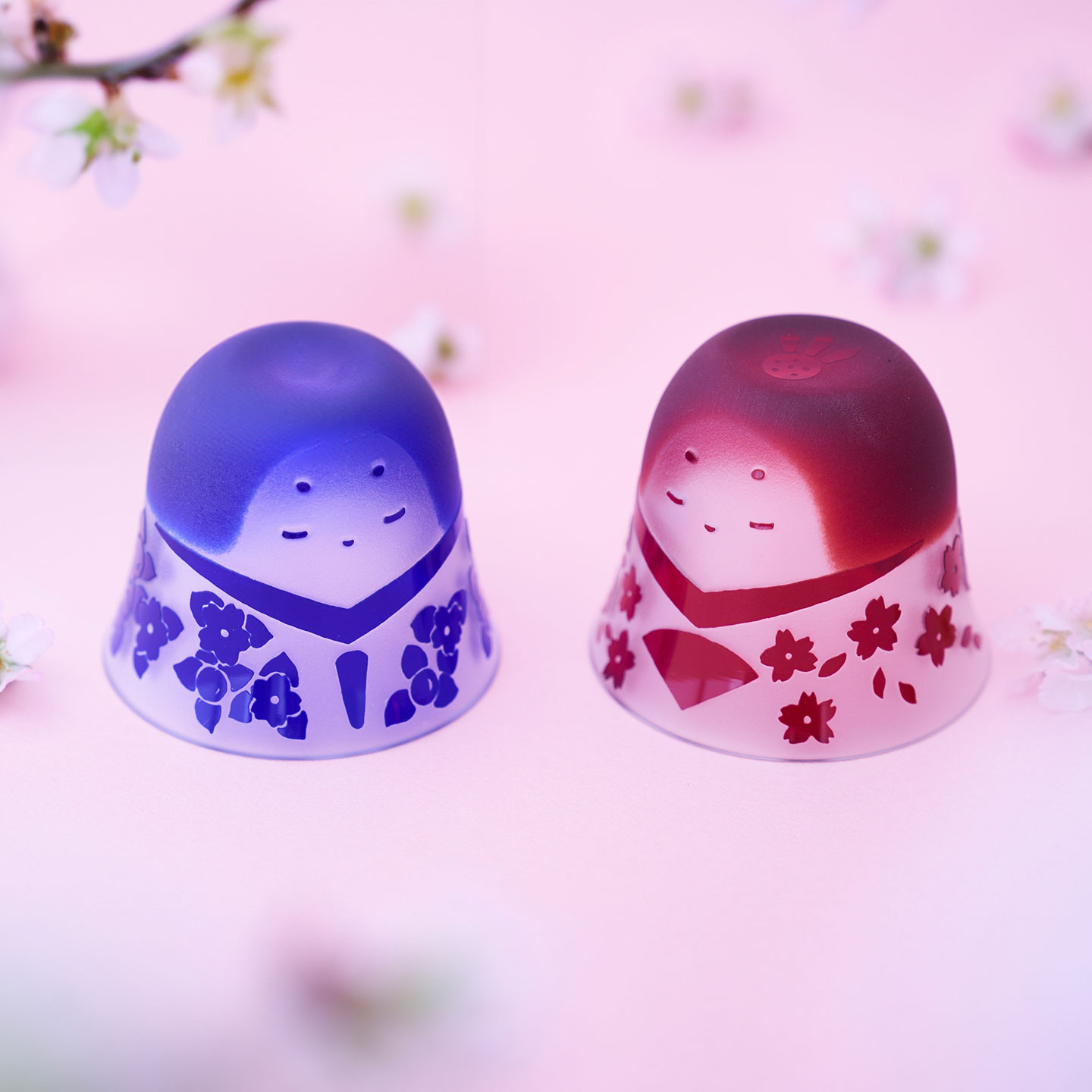 未使用　太武朗　彫刻硝子　菓子器　菓子鉢 彫刻 夢柄子 ひな盃 - 【公式】太武朗工房 TABLEAU